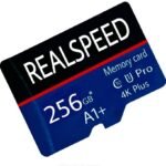Realspeed RSD256GB 4K HD 256 GB MMC Micro Card Class 10 130 MB/s Memory Card Compatible with Tablet, Mobile, Computer, Tablet
