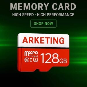 ARKETING S/5 G/5 128 GB MiniSD Card Class 10 120 MB/s Memory Card Compatible with Mobile, Tablet, Camera, Computer