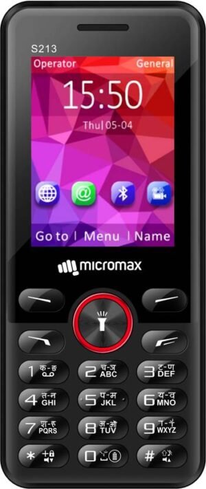 Micromax S213 (Black+Red)