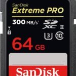 SanDisk SDSDXPK-064G-GN4IN Extreme Pro 64 GB SDXC Class 10 300 Mbps Memory Card Compatible with Camera, Tablet, Mobile