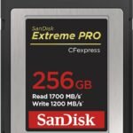 SanDisk SDCFE-256G-GN4NN Extreme Pro 256 GB Type B UHS Class 3 1500 MB/s Memory Card Compatible with Camera