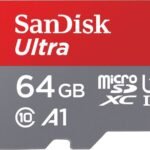 SanDisk SDSQUAB-064G-GN6MN Ultra 64 GB MicroSDXC Class 10 140 MB/s Memory Card Compatible with Camera, Computer, Gaming Console, Mobile, Tablet