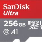 SanDisk SDSQUAC-256G-GN6MN Ultra 256 GB MicroSDXC Class 10 140 MB/s Memory Card Compatible with Camera, Computer, Gaming Console, Mobile, Tablet