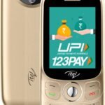 itel SG400 Keypad Mobile Phone with 9.8mm Ultra Slim Design 2.4 inch Display UPI Pay (Champagne Gold)