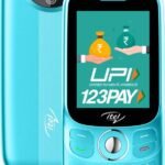 itel SG400 Keypad Mobile Phone with 9.8mm Ultra Slim Design 2.4 inch Display UPI Pay (Aurora Green)