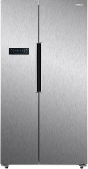 Whirlpool 570 L Frost Free Side by Side Inverter Technology Star Refrigerator (Silver, WS SBS 570 STEEL (SH))