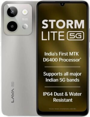LAVA Storm Lite 5G (Cosmic Titanium, 128 GB) (4 GB RAM)