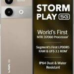 LAVA Storm Play 5G (Dune Titanium, 128 GB) (6 GB RAM)