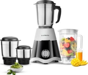 Longway Super Dlx 750 W Juicer Mixer Grinder (Super | 4 Jars | Black, Grey)