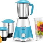 Skystar Supreme Elegant 750 W Juicer Mixer Grinder (Supreme Elegant | 4 Jars | White Blue)