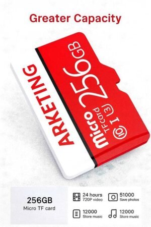ARKETING SWPT-256 SP/256 256 GB SD Card Class 10 120 MB/s Memory Card Compatible with Camera, Mobile, Tablet, Computer