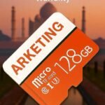 ARKETING TAT/128 AJ/128 128 GB Ultra SDHC Class 10 120 MB/s Memory Card Compatible with Mobile, Tablet