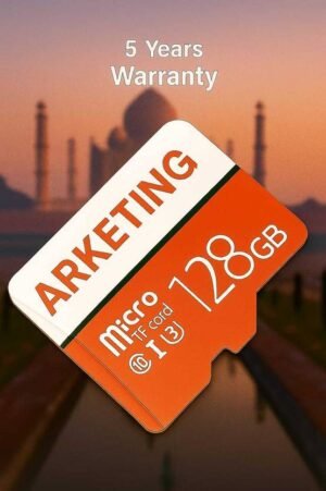 ARKETING TAT/128 AJ/128 128 GB Ultra SDHC Class 10 120 MB/s Memory Card Compatible with Mobile, Tablet