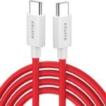 Bestor USB Type C Cable 1 m Type-C to Type-C Fast Charging Cable (Compatible with MOBILE, LAPTOPS, TABLET, COMPUTER, Red)