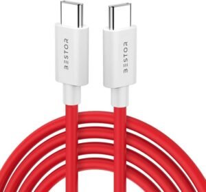 Bestor USB Type C Cable 1 m Type-C to Type-C Fast Charging Cable (Compatible with MOBILE, LAPTOPS, TABLET, COMPUTER, Red)