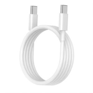 Good One Type C 6 A 1 m TPE C to C Cable Fast Charging for Samsung F15 5G A34 A54 A23 S23 F34 S22 F54 A14 F14 F23 Original type c to c cable (Compatible with (Compatible with Samsung Galaxy Type C to C data Cable, White, One Cable), White, C To C Cable For Samsung Fast Charging Cable Phones, One Cable)