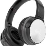 Voods V Heads – Active IP65-Water&Dust Resistant, Noise Cancellation,120hrs Playback Bluetooth & Wired (Black, On the Ear)