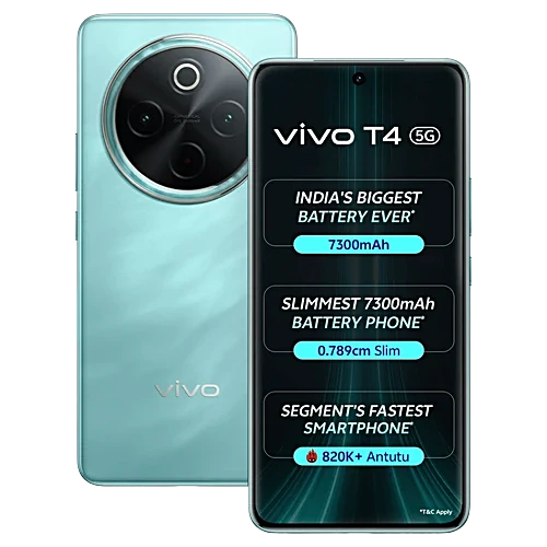 vivo T4 5G (Emerald Blaze, 256 GB) (8 GB RAM)