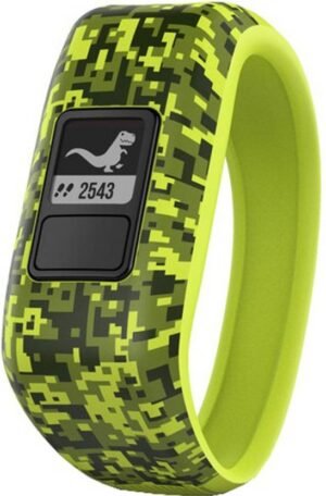 GARMIN Vivofit Jr Smartband (Green Strap, Size : Regular)