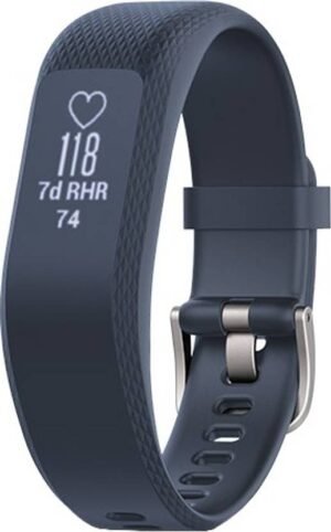 GARMIN Vivosmart 3 Smartband (Blue Strap, Size : Regular)