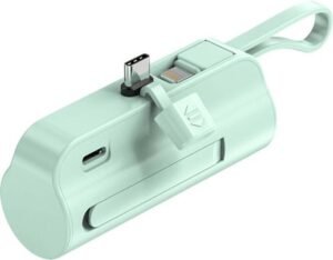 OneLife 5000 mAh 15 W Mini Pocket Size Power Bank (Green, Lithium Polymer, Fast Charging for Mobile, Tablet, Smartwatch)