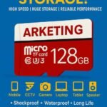 SK Telecom VSDF-128 SD128 128 GB MicroSD Card Class 10 120 MB/s Memory Card Compatible with Mobile