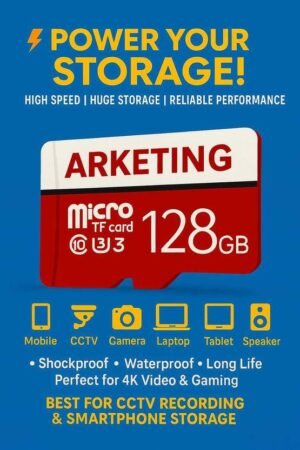 SK Telecom VSDF-128 SD128 128 GB MicroSD Card Class 10 120 MB/s Memory Card Compatible with Mobile