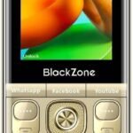 BlackZone WINX 4G+ Volte with 2.8 Inch keypad ,Touch Screen & Support all Android Features (Gold)