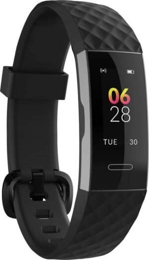 Noise Colorfit 2 Fitness Band - Midnight Black (Black Strap, Size : Regular)