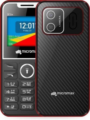 Micromax X1i Smart Plus (Black Red)
