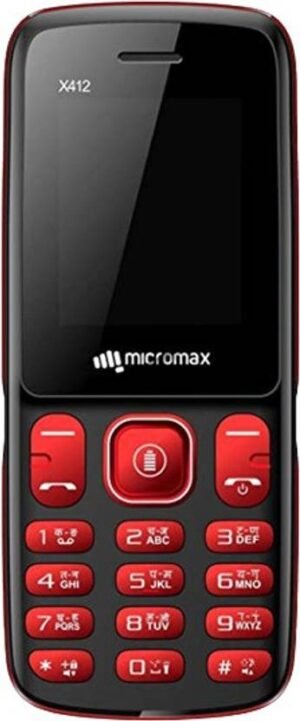 Micromax x412 black, red (black and red)