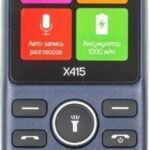 Micromax X415 (Blue)