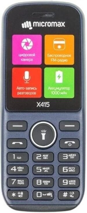 Micromax X415 (Blue)