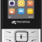 Micromax X418 (Black+Silver)
