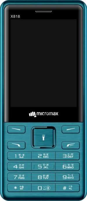Micromax X818 (Blue)