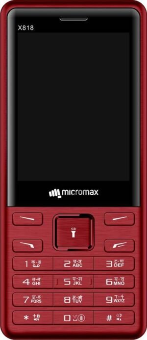 Micromax X818 (Maroon)