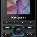 KARBONN Y1 Dual Sim Keypad Phone|800 mAh Battery|0.3MP Rear Camera|Expandable Upto 32 GB (Black & Blue)