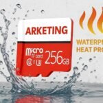 ARKETING YV/256 OP/256 256 GB MiniSD Card Class 10 120 MB/s Memory Card Compatible with Camera, Gaming Console, Mobile, Tablet