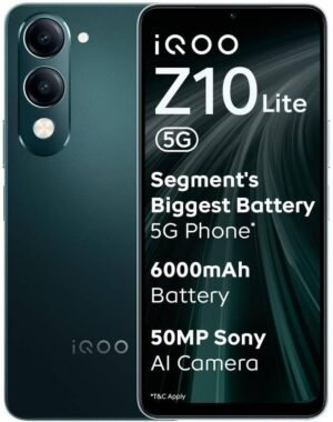 IQOO Z10 Lite 5G (Cyber Green, 128 GB) (4 GB RAM)
