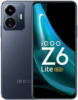 IQOO Z6 Lite 5G (Without Charger) (Mystic Night, 128 GB) (6 GB RAM)