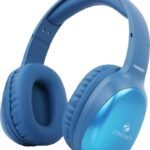ZEBRONICS Thunder Pro, With 60h Backup, BT v5.3, Gaming Mode, ENC, Dual Pairing Bluetooth (Blue, On the Ear)