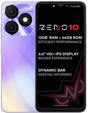 itel ZENO 10 (Opal Purple, 64 GB) (4 GB RAM)